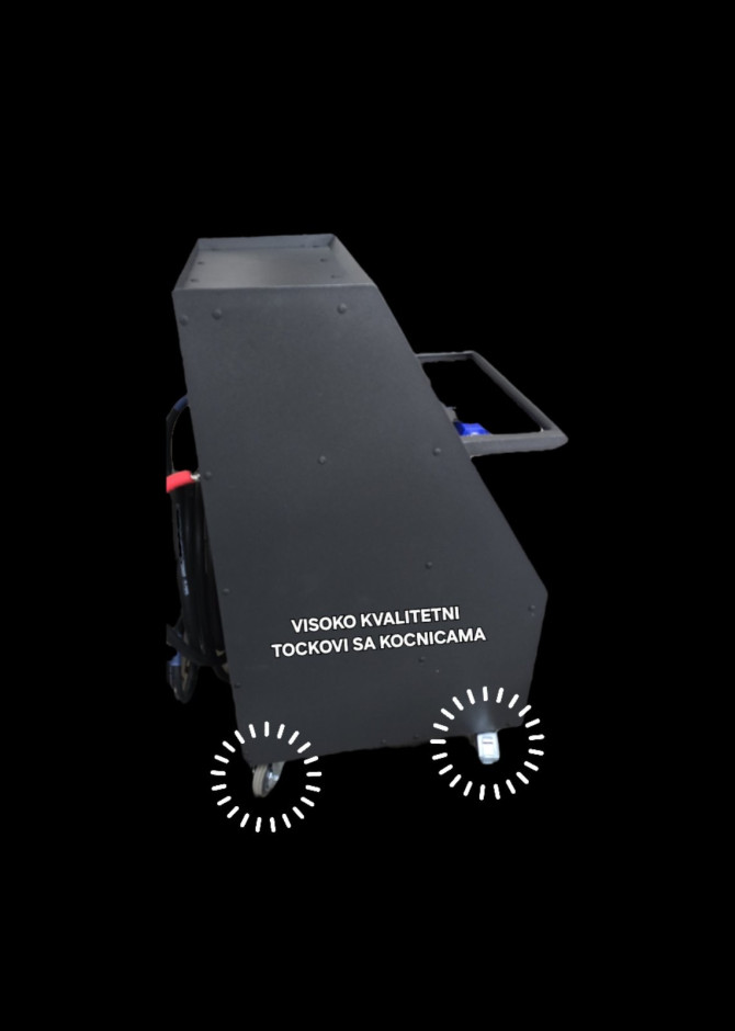 Masina za pranje malog hladnjaka na vozilu