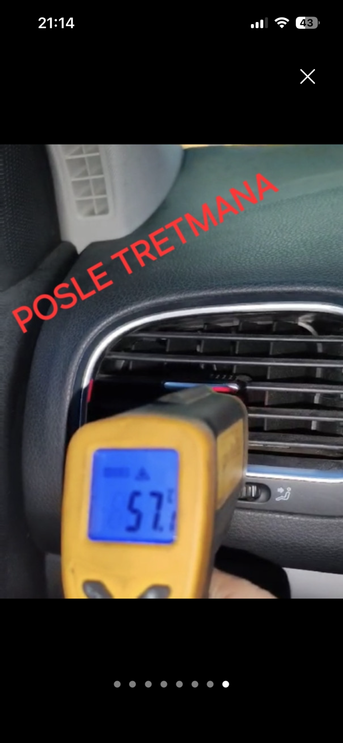 Masina za pranje malog hladnjaka na vozilu