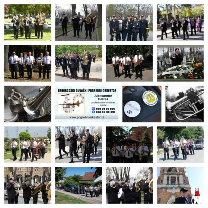 Muzika trubači pogrebni orkestar pleh muzika za sahrane