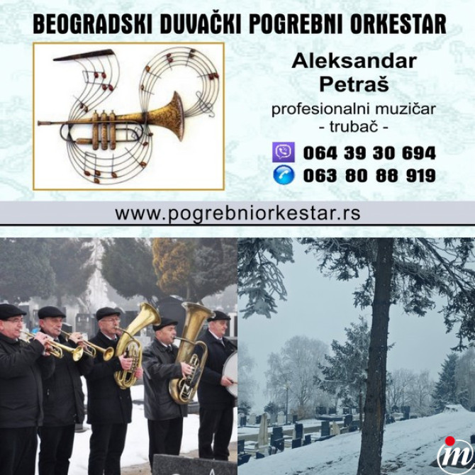 Zvanični pogrebni orkestar trubači muzika za sahranu