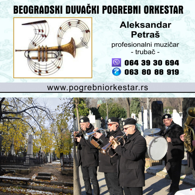 Pogrebni orkestar Beograd , bleh muzika, sahrane , trubači