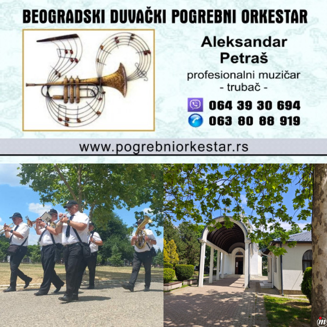 Zvanični pogrebni orkestar trubači muzika za sahranu