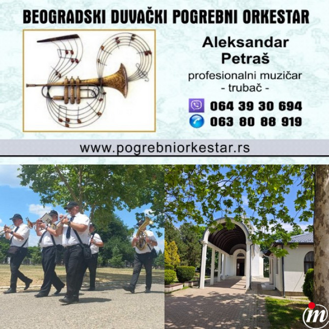Muzika trubači pogrebni orkestar pleh muzika za sahrane