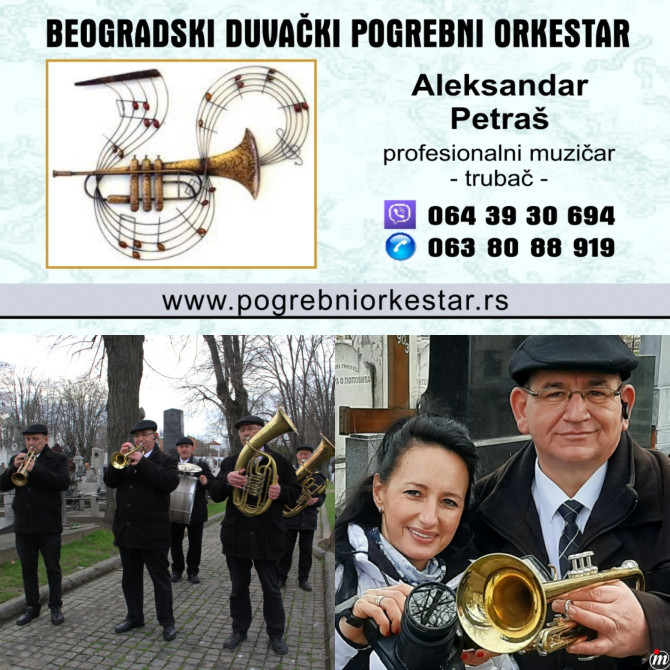 Trubači, pogrebni orkestar, muzika, sahrane 