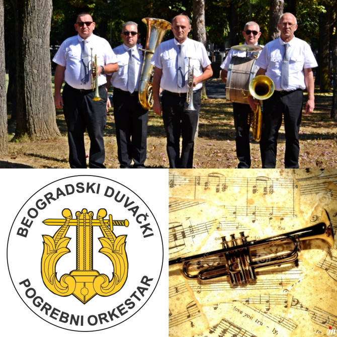 Pogrebni orkestar Beograd , bleh muzika, sahrane , trubači