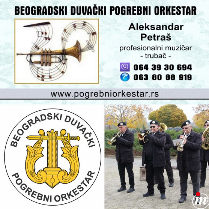 Pogrebni orkestar , bleh muzika, sahrane , trubači