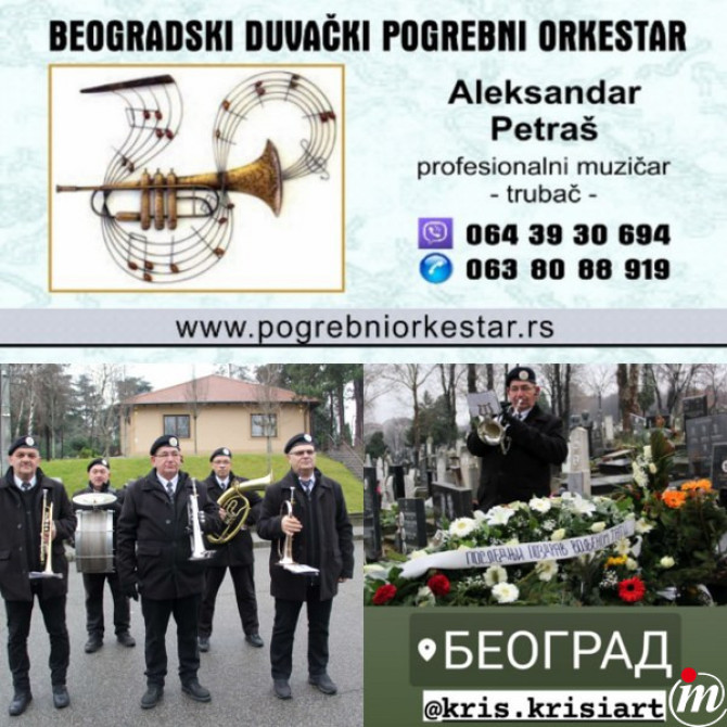 Pogrebni orkestar Beograd , bleh muzika, sahrane , trubači