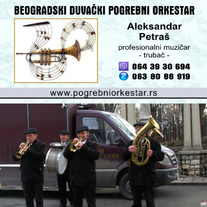 Trubači, pogrebni orkestar, muzika, sahrane 