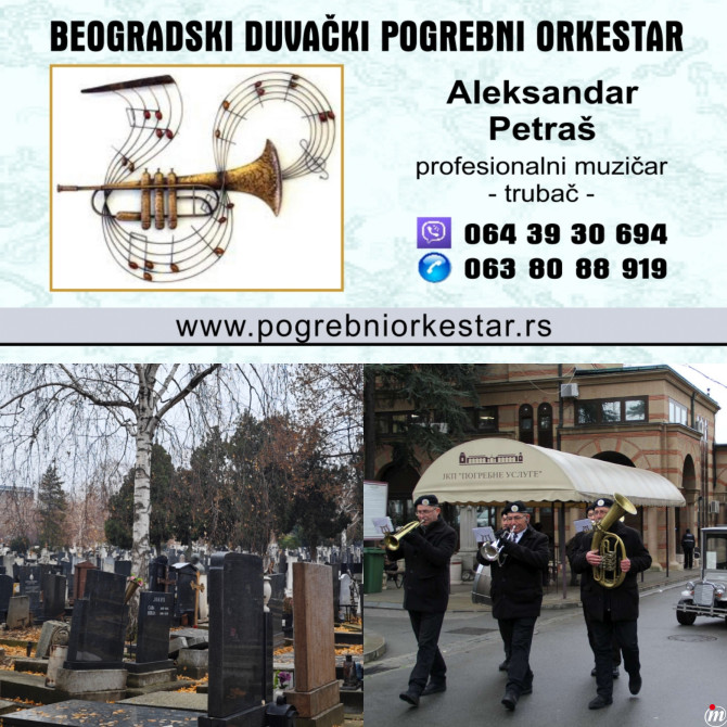 Pogrebni orkestar , bleh muzika, sahrane , trubači