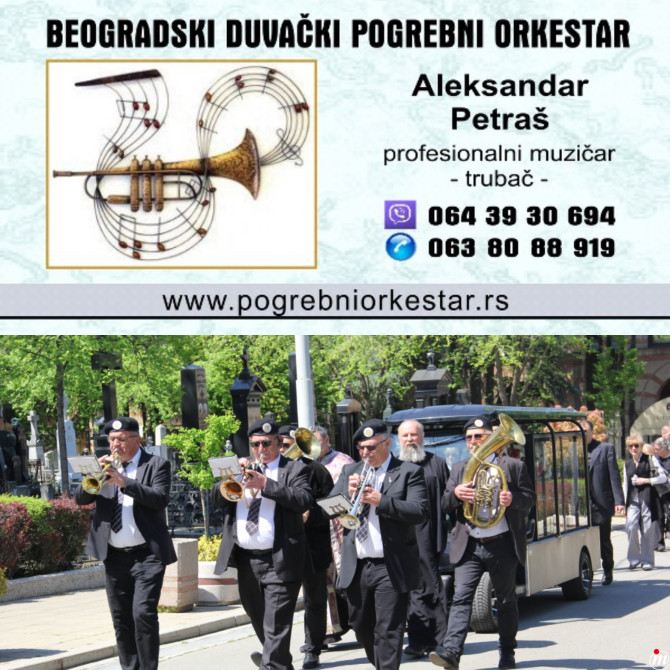 Pogrebni orkestar Beograd , bleh muzika, sahrane , trubači