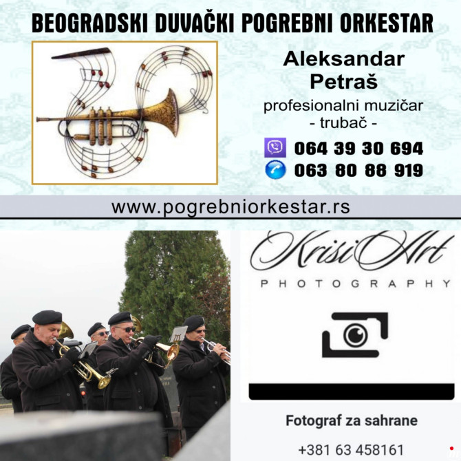 Pogrebni orkestar , bleh muzika, sahrane , trubači