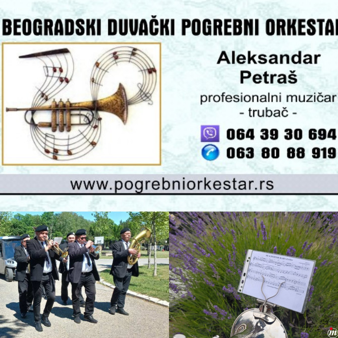 Pogrebni orkestar , bleh muzika, sahrane , trubači