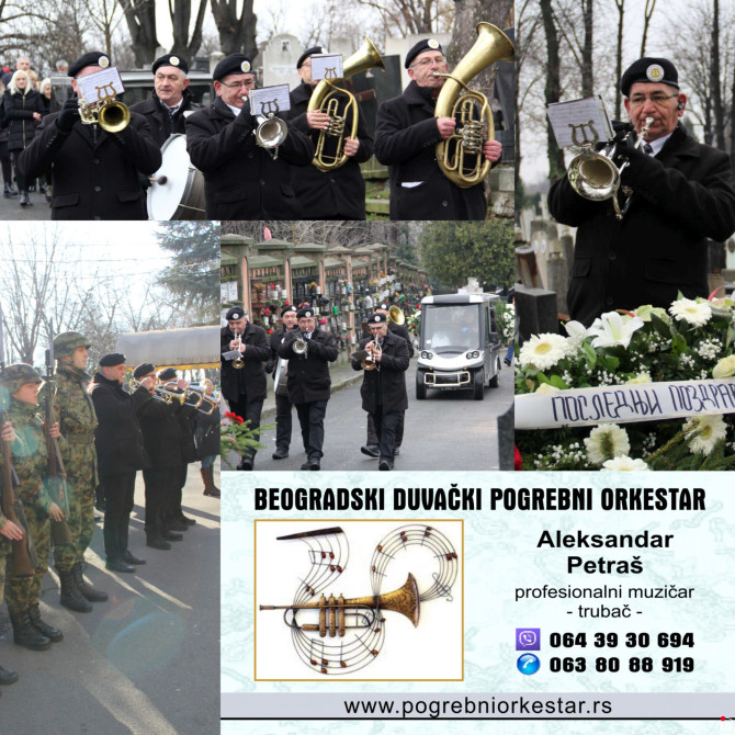 Trubači, pogrebni orkestar, muzika, sahrane 