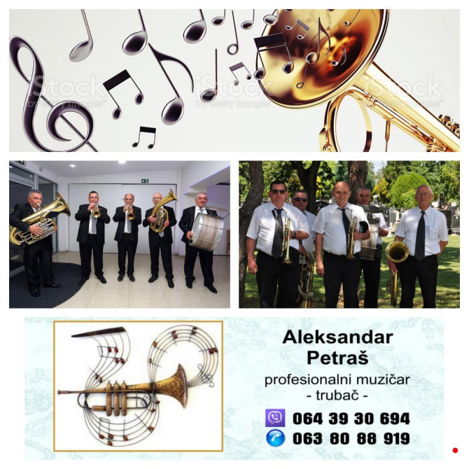 Zvanični pogrebni orkestar trubači muzika za sahranu