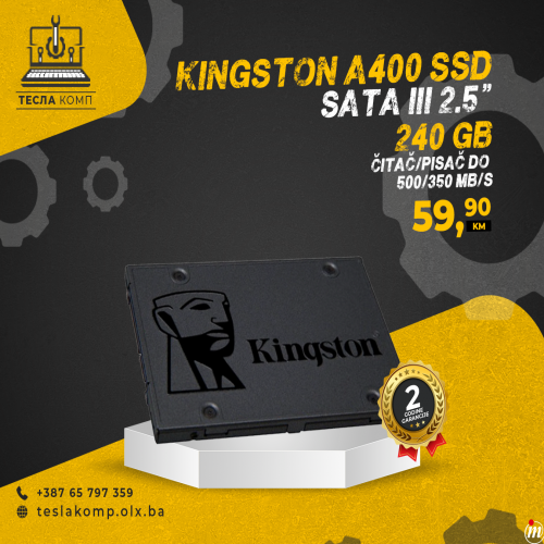 SSD Kingston 240 GB A400
