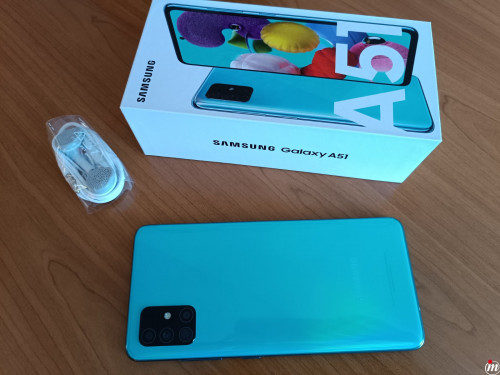 Samsung A51 plavi, kao nov.